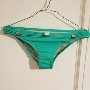 Joyce Leslie Teal Bottom Bikini